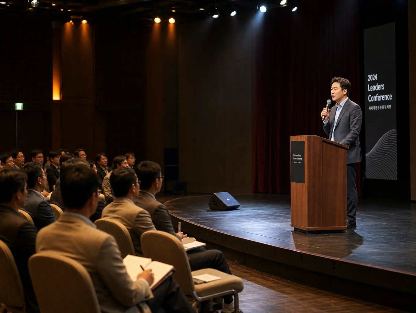 Public speaking engagement